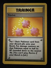 pokemon revive card Trainer Revive Pokemon Card NEAR MINT CONDITION