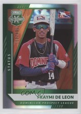 2021 Panini Elite Extra Edition Status Green 158/499 Fraymi De Leon #177 fm0