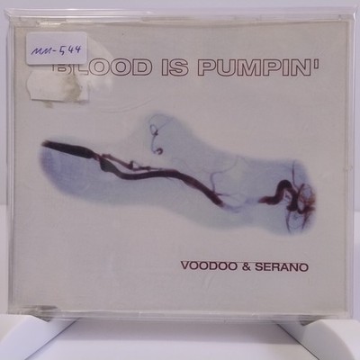 Voodoo & Serano   Blood Is Pumpin', Maxi-CD (G+/G), Netrecord-Z, MM-544