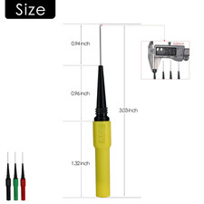 Piercing Clip Test Probe, 0.7Mm Test Probe Pins, Non-Destructive Insulation W...