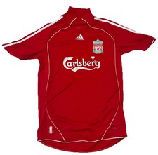 Adidas Liverpool FC 2006-2007 Home Jersey Red Carlsberg Mens M ClimaCool