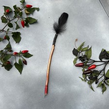 Ręcznie robione pióro do pisania czarownic - pióro grimoire - pióro kaligraficzne czarownicy