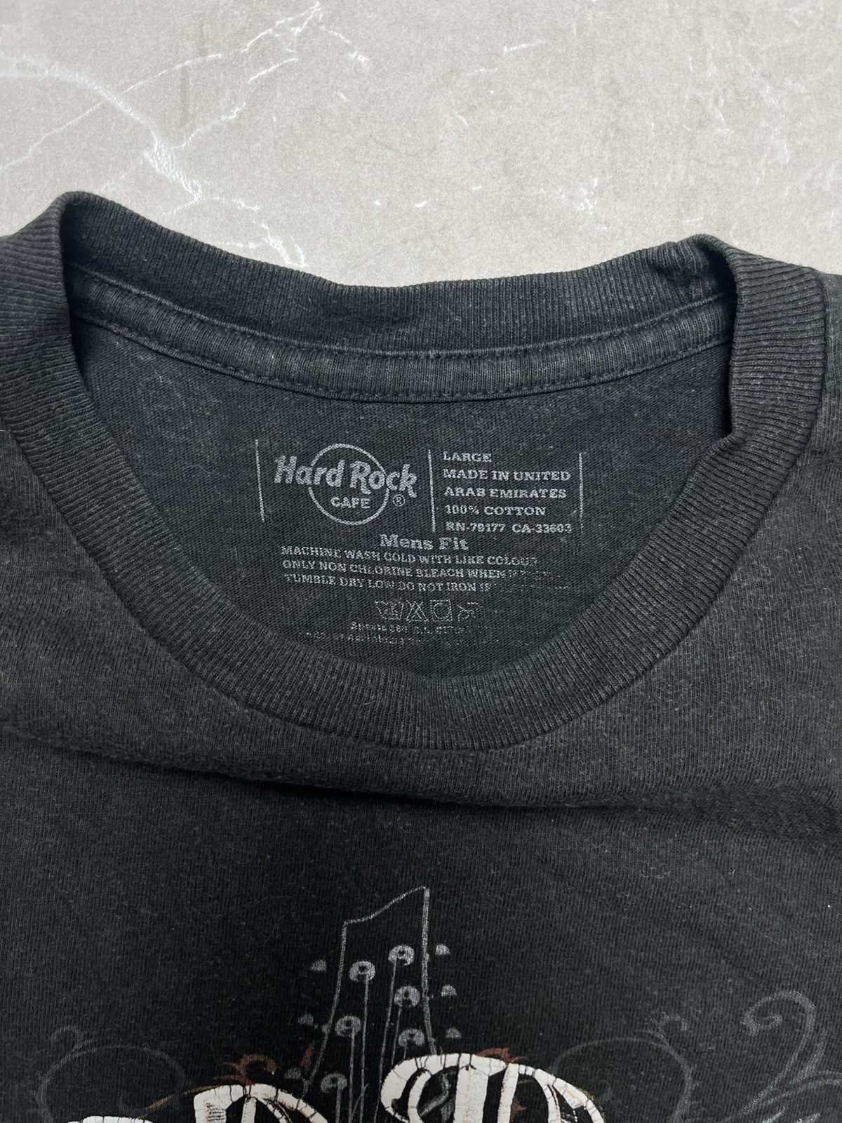 Vintage Y2K Hard Rock Cafe Malta Guitar Affliction Shirt image 4