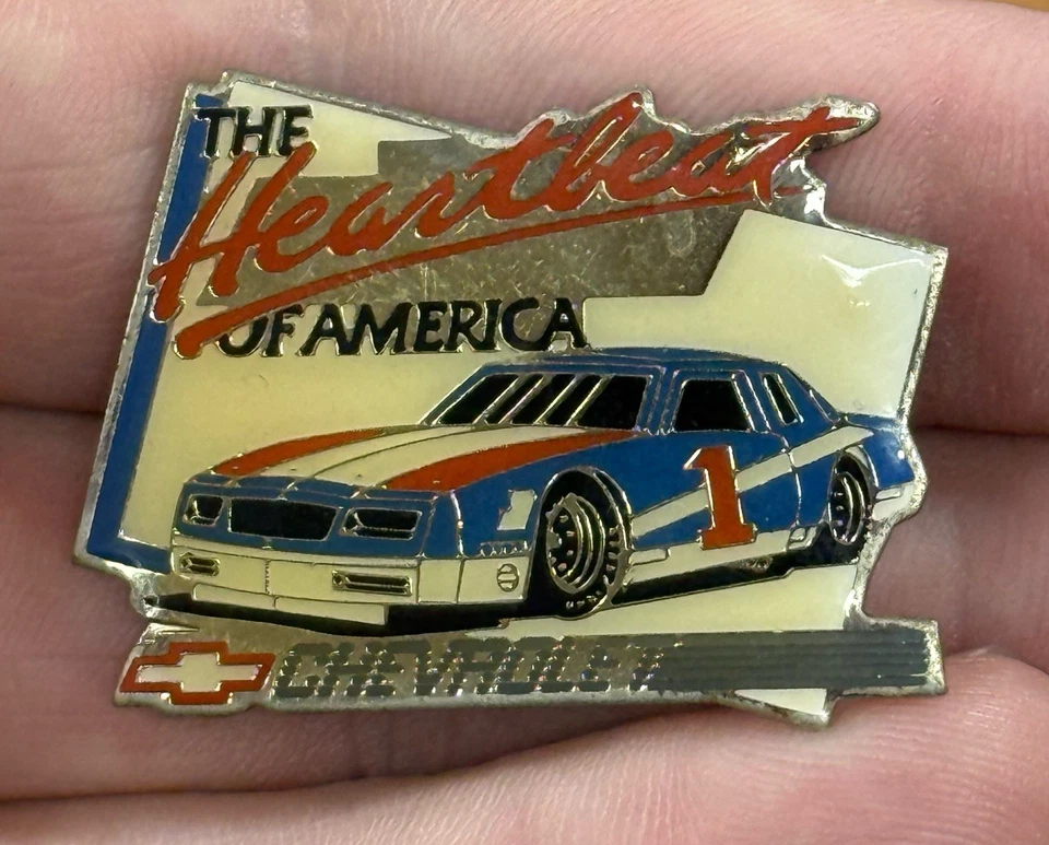 Racing Hat Lapel Pins NASCAR Dale Earnhardt Sr, Darrell Waltrip, Chevrolet, IROC - Image 4 of 4