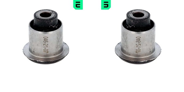 2X Optimal Querlenkerlager Vorne Links Rechts FüR Honda Accord VII CL CU CW-image