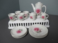 17 Pcs Vintage Children's Play Porcelain Tea Set - Made in Japan - f6 sb