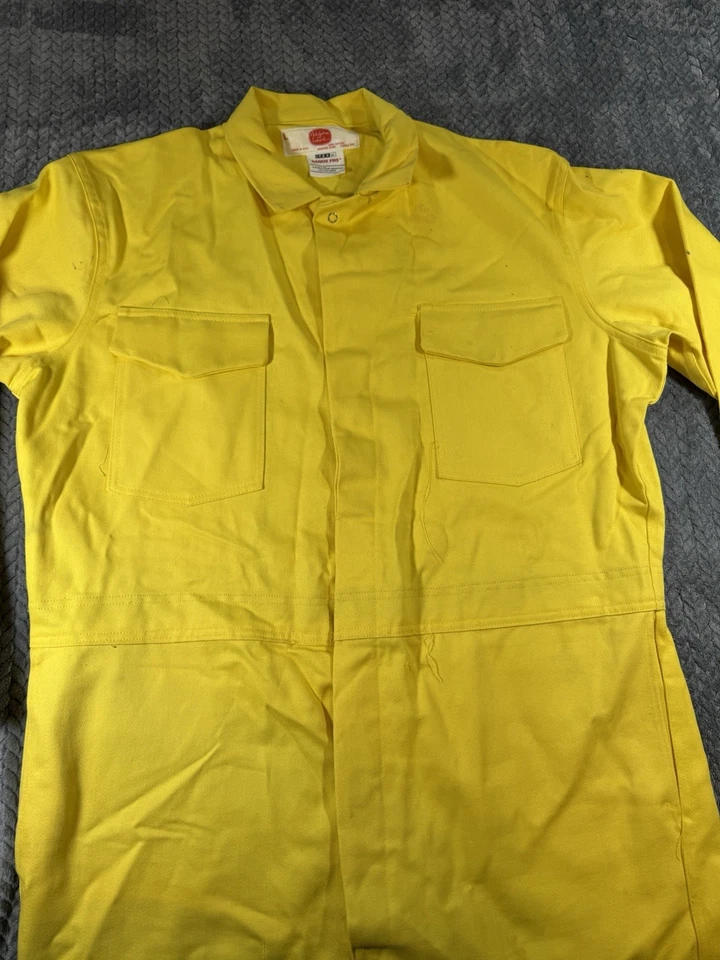 Adolphe Lafont Jump Suit Men’s Large 100% Cotton Made In USA Mechanic Work Wear - Image 4 of 4