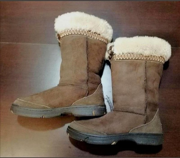 Women UGG Boots Brown Suede 40 #O11O