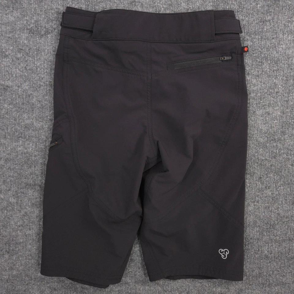 Sombrio Groms 短裤青少年 8 黑色性能户外山地自行车骑行 — 第 4/4 张图片