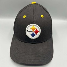 Pittsburgh Steelers Hat Youth Black NFL Team Apparel Strap Back Cap Cotton New