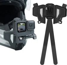 Telesin Motorcycle Helmet Bracket Chin Mount for GoPro Max Hero