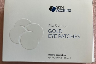 Augenpads , Eye Solution, Gold Eye Patches von Inspiration cosmetics, 5 Paar