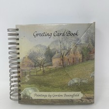 Greetings Card Book and birthday reminders paintings by  Gordon Beningfield