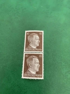 timbre allemand 10 pf 3eme reich a. hitler 1941-1943 neuf gomme d'origine (2) - Photo 1/2
