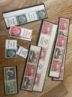 Germany Reich periods pairs se tenants & advert type stamps Hindenburg etc