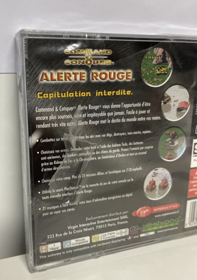Command and Conquer Alerte Rouge pour Playstation 1 occasion - Retro Game Place