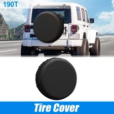 Universal Spare Tire Cover Fit Wheel Diameter 17 Inch for Trailer RV Trucks