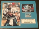 Dan Marino signed Autographed 5x7 Photo In a 8x10 Matt “ Dolphins” with COA. HOF