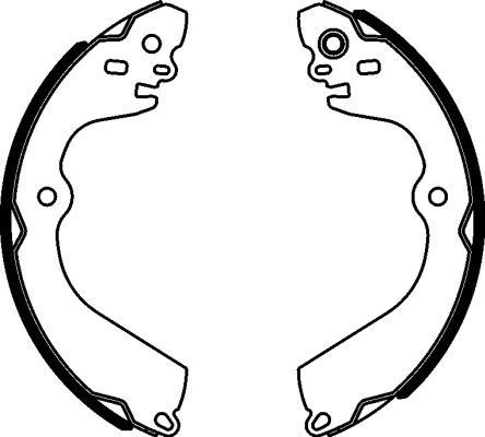 1 X Bremsbackensatz Textar 91078400 FüR Nissan NV200 Kasten-image