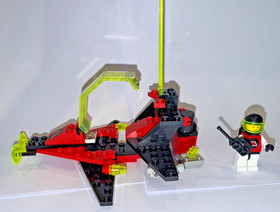 LEGO Set # 6877  M: Tron Space: Vector Detector 100% Complete, 1990 retired WOW