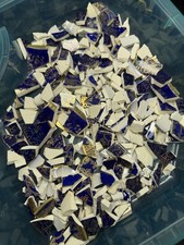 Bulk Lot Gilded Broken Fine China For Mosaic Lot 16 1 lb