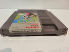Bandai Golf Challenge Pebble Beach W/Box  Booklet CIB Complete Nintendo NES Game