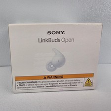 Sony LinkBuds Open Wireless Earbuds White WF-L910/WZ Bluetooth Headset