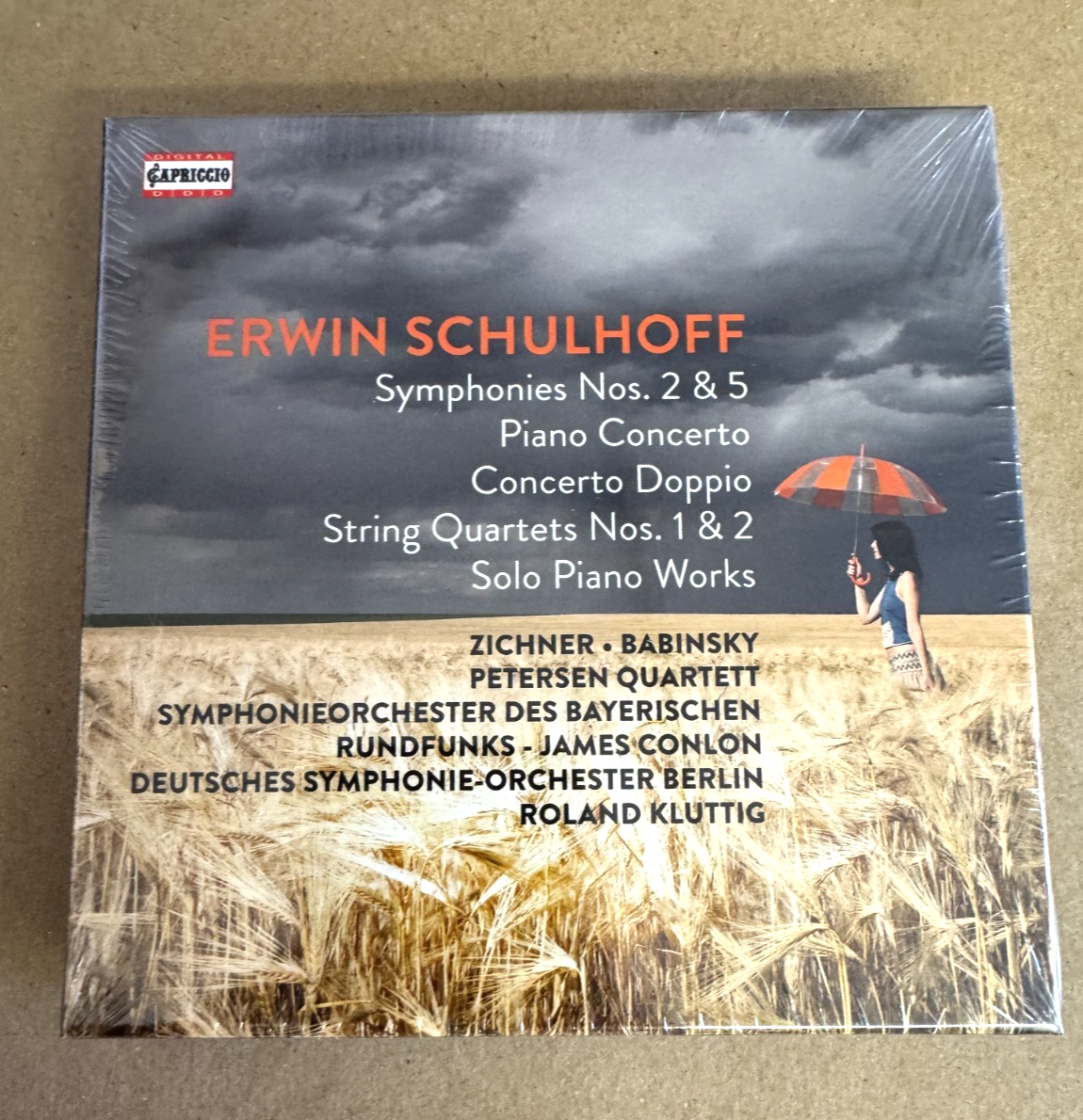 Erwin Schulhoff: Symphonies Nos 2 & 5, Piano Concerto etc 6CD box set NEW