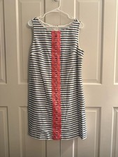 J Howard Sleeveless Striped Dress Size 12