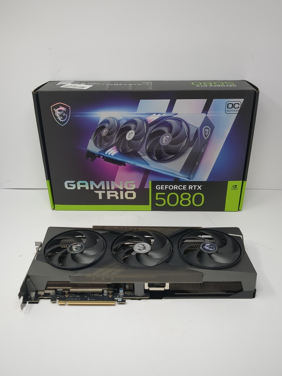 グラフィックボード・グラボ・ビデオカード MSI GEFORCE RTX 5080 GAMING TRIO MSI GeForce RTX™ 5080 16G GAMING TRIO OC