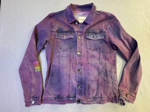 Purple Denim Jacket Mens | eBay