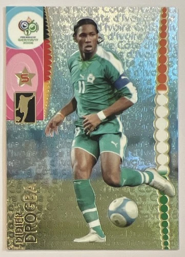Didier Drogba 2006 Panini FIFA World Cup Germany #74 Cote D’Ivoire ESE