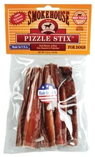Smokehouse Pet Products Medium Pizzle Stix 6 Count Natural Dog Chews