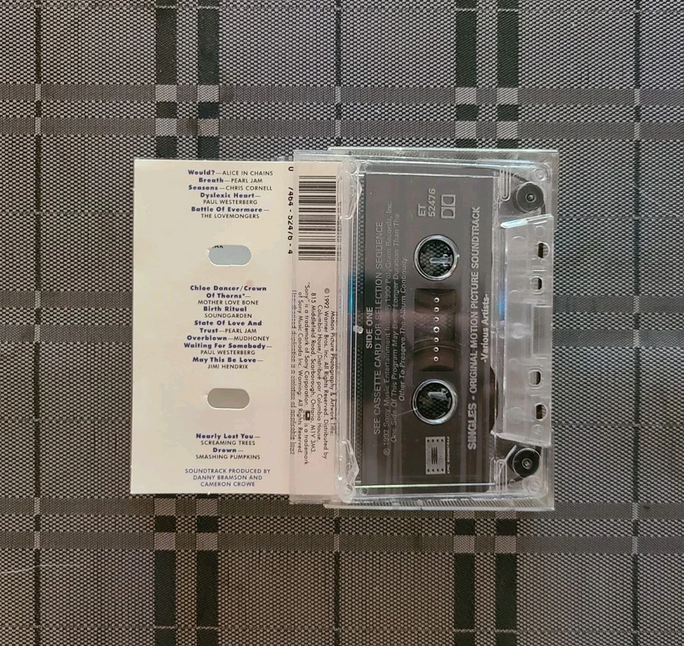 Singles The OST (Cass, Comp) Epic CAN Like New Used NM Excellent Condition - Image 2 of 2