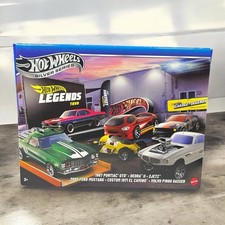 Hot Wheels 2025 Legends Tour Silver Series 6 Car Set GTO Mustang Gasser Deora