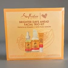 Lot SheaMoisture Brighter Days Ahead Moisture Serum Papaya Vitamin C Yuzu Lemon