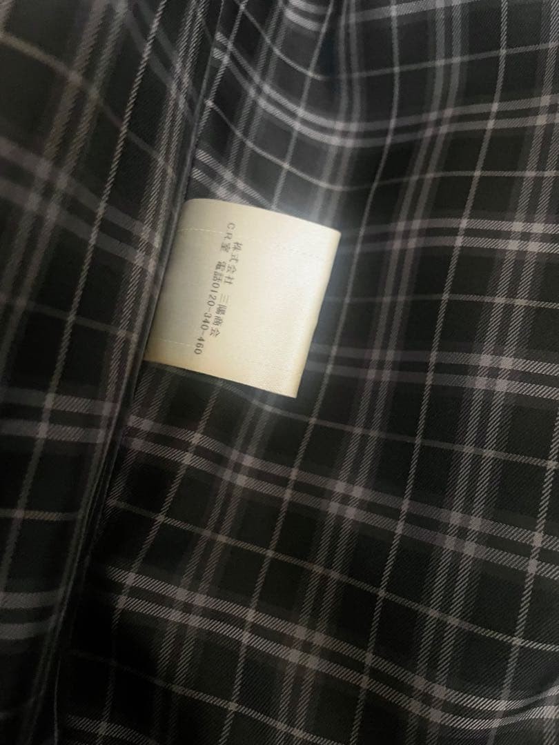 Burberry Black Label Mods Down Coat Black M 3-Way Removable Fur Used thumbnail 11