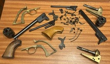 HUGE Vintage Black Powder Revolver Parts Lot