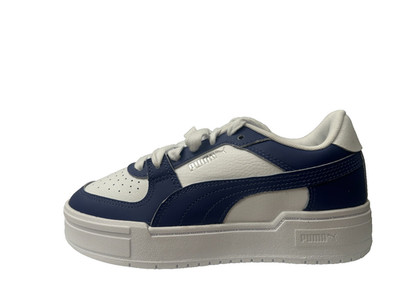 PUMA CA Pro Classic Low Top Sneaker Trainer JR Weiß/Marine EU 35.5 UK 3 US 4C