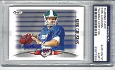 KIRK COUSINS VIKINGS 2012 SAGE PSA/DNA CERTIFIED 