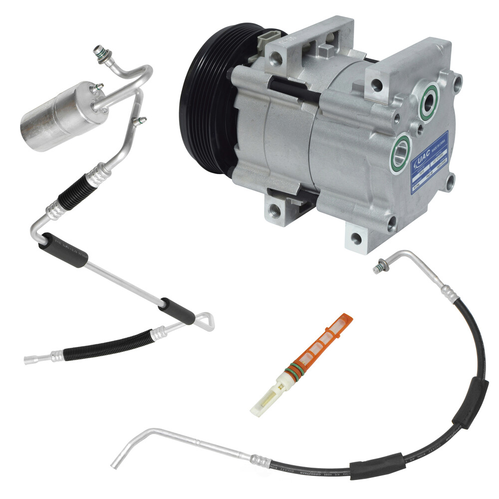 A/C Compressor Replacement Service Kit-Short Compressor Replacement Kit ...