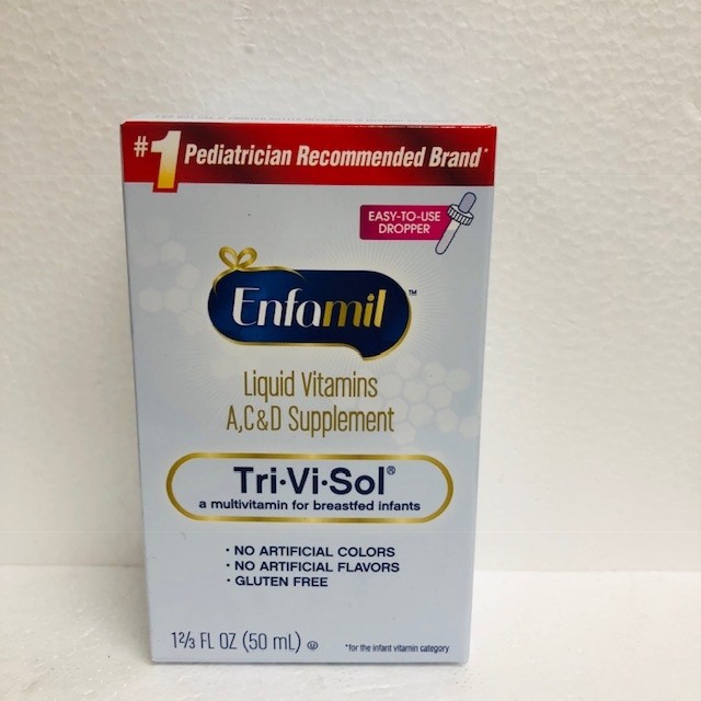 Enfamil Trivisol Vitamins a C & D Supplement Drops for Infants 50 Ml