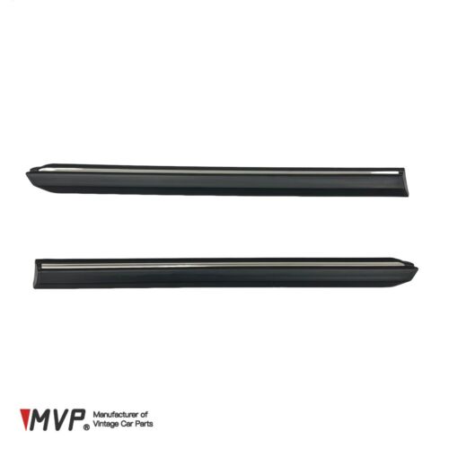 MVP BMW E30 Coupe Early Lower Body Moulding Set With Chrome Insert + Hardware - Picture 7 of 7