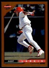 1996 Score Dugout Collection Cincinnati Reds Baseball Card #A5 Barry Larkin MINT