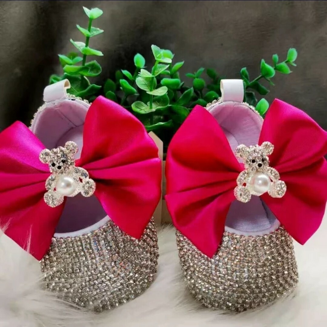 Sparkly rhinestone crystal Baby Girl children shoes Bling Diamond