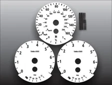 White Face Gauges for 2004-2005 E60 BMW 5 Series 525i 530i 545i