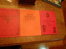 3 Clock Catalog Reprints: New Haven, Seth Thomas, Wm. L. Gilbert PB