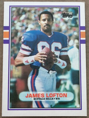 1989 Topps Traded - #109T James Lofton