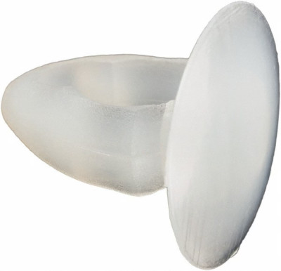 1/4'' to 1/4'' Hole Diam, Keyhole Shank, Nylon Panel Rivet (100PK)