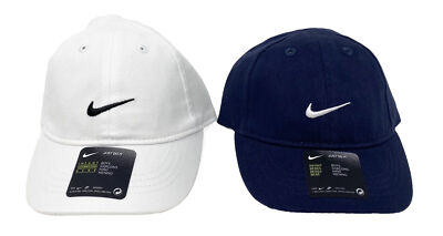 Nike Swoosh Boys Adjustable Baseball Cap Hat Infant/Toddler Navy
